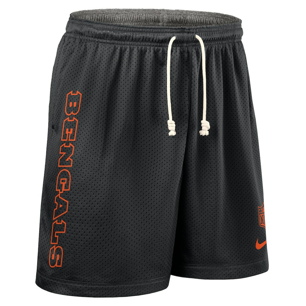 Cincinnati Bengals Sideline Reversible Dri-FIT Shorts Black - Nike