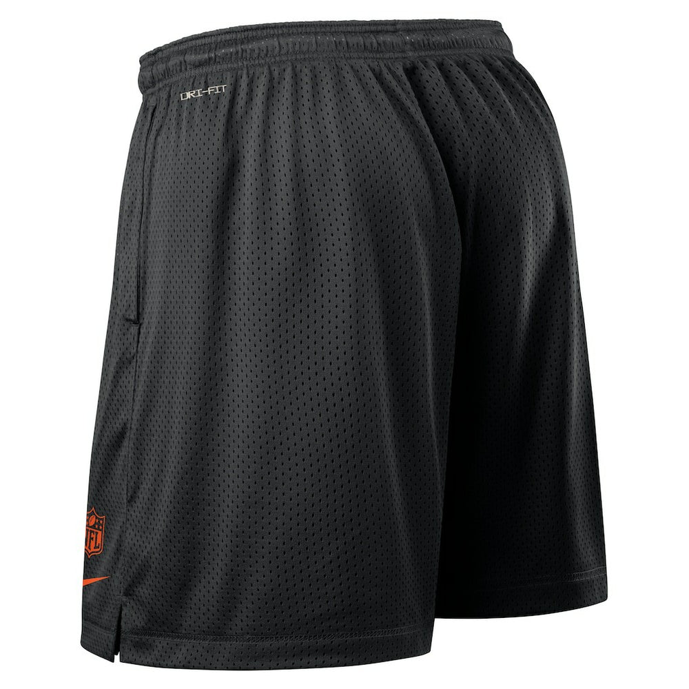 Cincinnati Bengals Sideline Reversible Dri-FIT Shorts Black - Nike