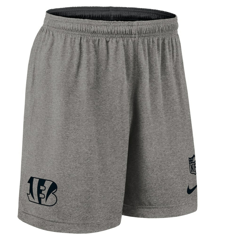 Cincinnati Bengals Sideline Reversible Dri-FIT Shorts Black - Nike