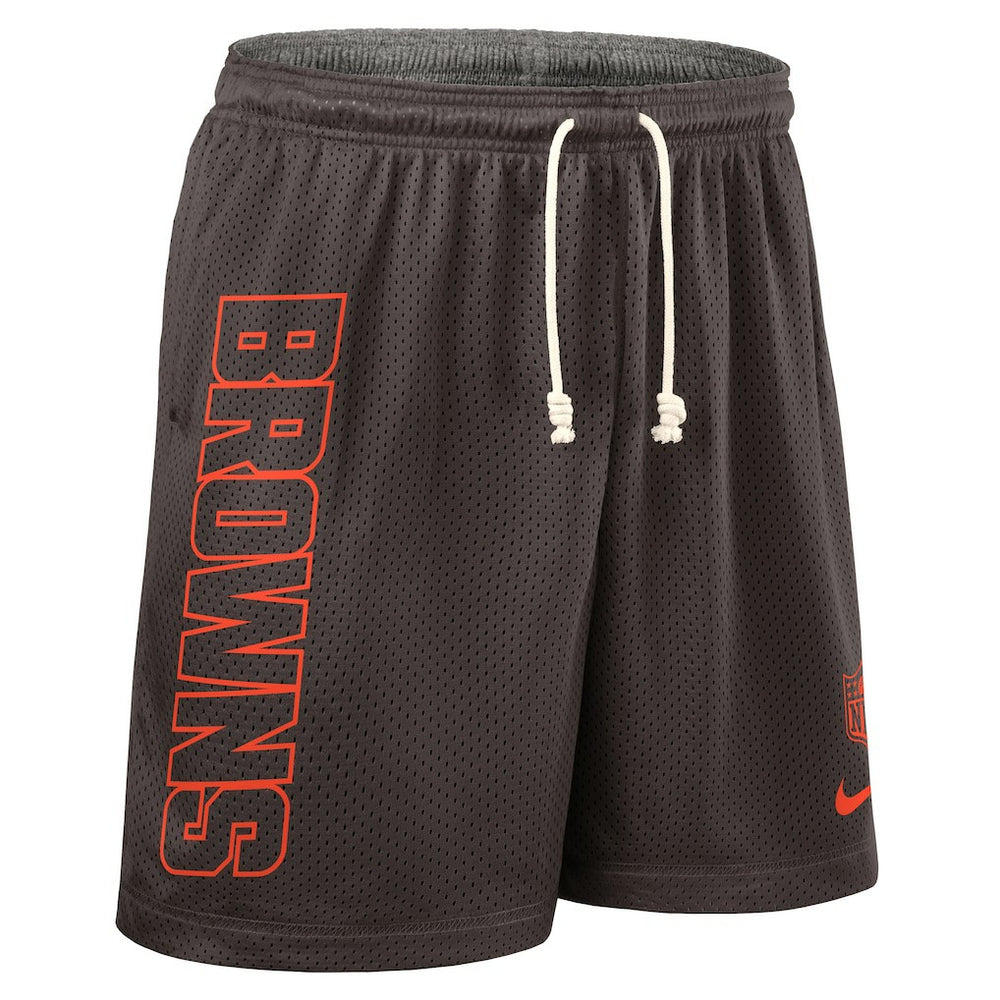 Cleveland Browns Sideline Reversible Dri-FIT Shorts Brown - Nike