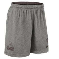 Cleveland Browns Sideline Reversible Dri-FIT Shorts Brown - Nike