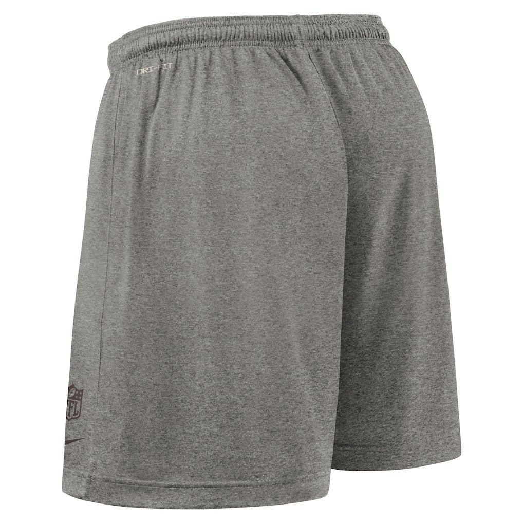 Cleveland Browns Sideline Reversible Dri-FIT Shorts Brown - Nike
