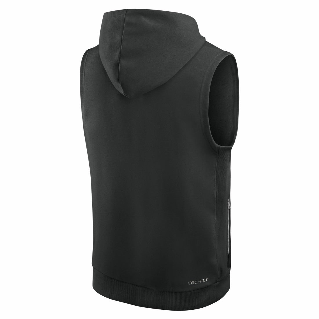 New York Jets Sideline Standard Issue Dri-FIT Sleeveless Hoodie Black - Nike