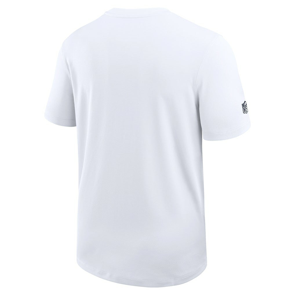 Dallas Cowboys Sideline UV Dri-Fit Coach Shirt White - Nike