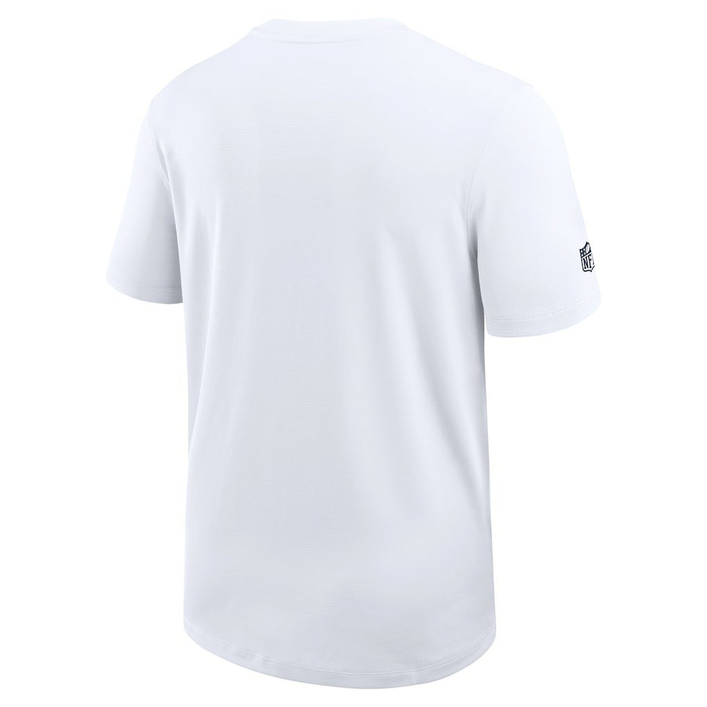 Dallas Cowboys Sideline UV Dri-Fit Coach Shirt White - Nike