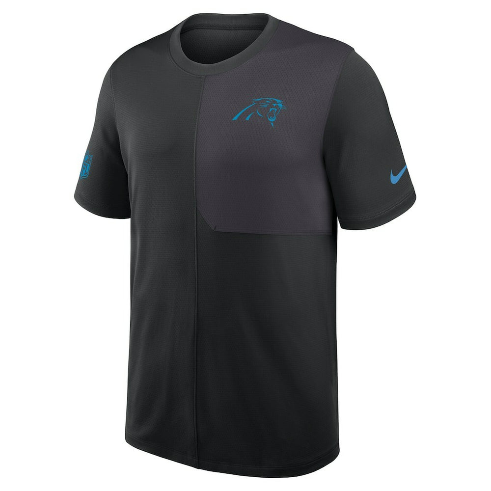 Carolina Panthers Sideline UV Dri-Fit Coach Shirt Black - Nike