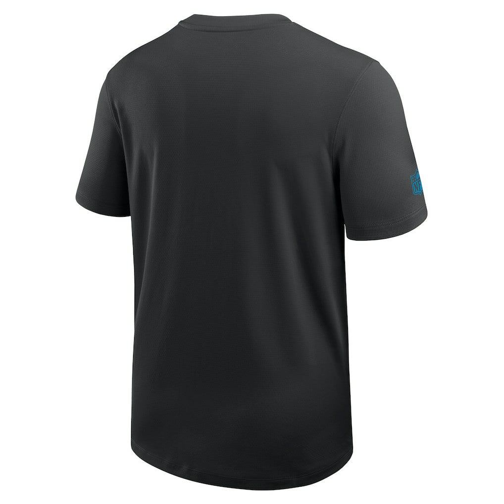 Carolina Panthers Sideline UV Dri-Fit Coach Shirt Black - Nike