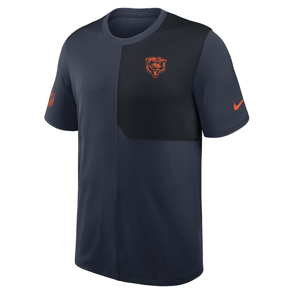 Chicago Bears Sideline UV Dri-Fit Coach Shirt Navy - Nike