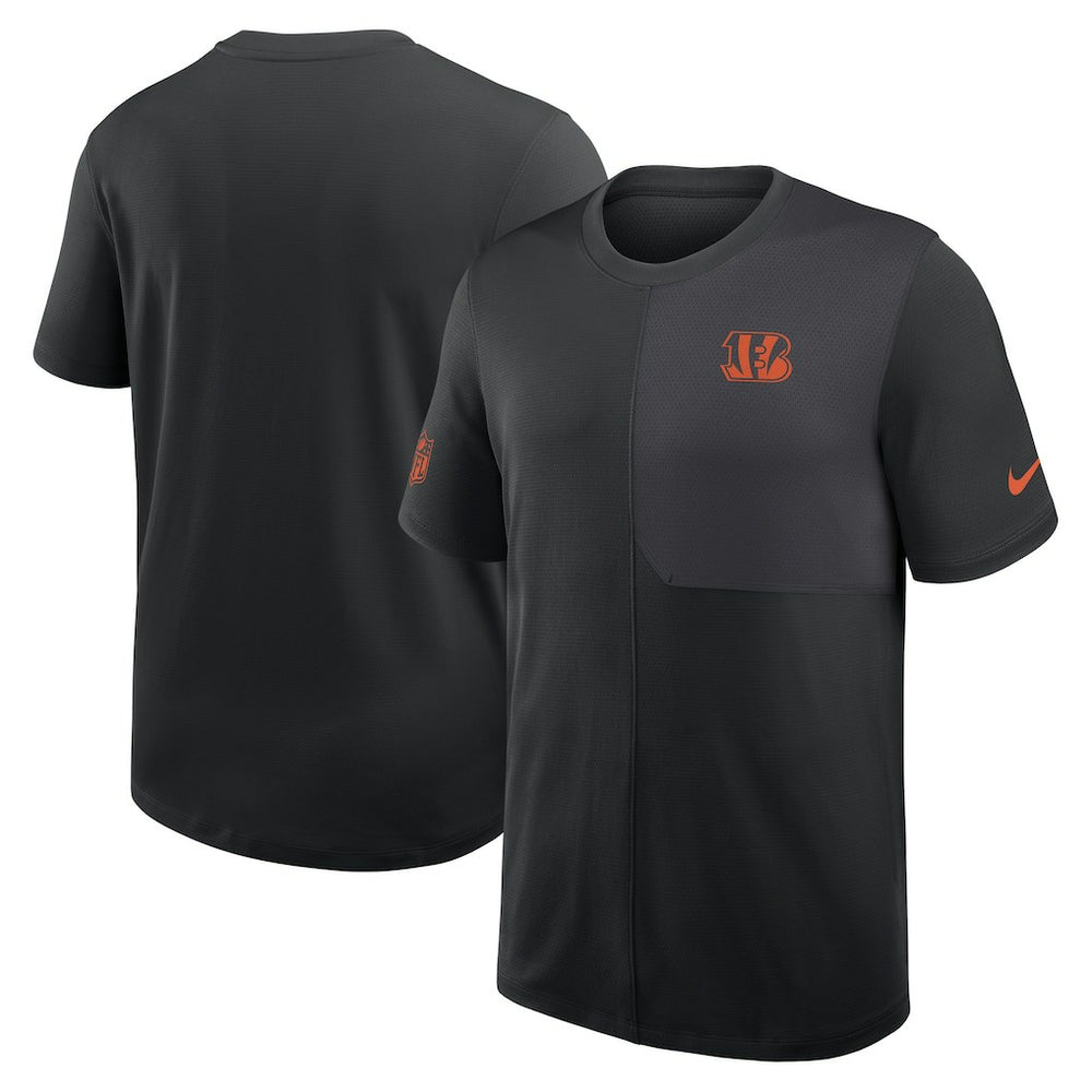 Cincinnati Bengals Sideline UV Dri-Fit Coach Shirt Black - Nike