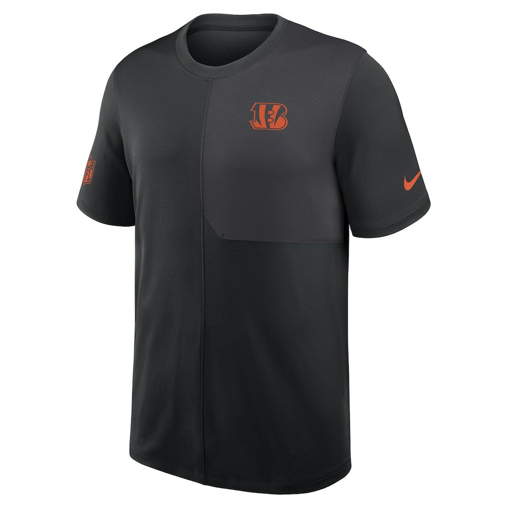 Cincinnati Bengals Sideline UV Dri-Fit Coach Shirt Black - Nike