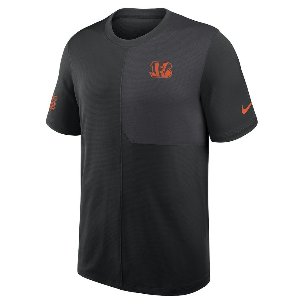 Cincinnati Bengals Sideline UV Dri-Fit Coach Shirt Black - Nike