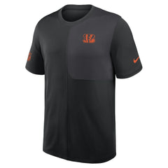Cincinnati Bengals Sideline UV Dri-Fit Coach Shirt Black - Nike