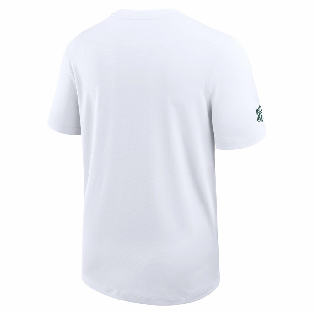 Green Bay Packers Sideline UV Dri-Fit Coach Shirt White - Nike
