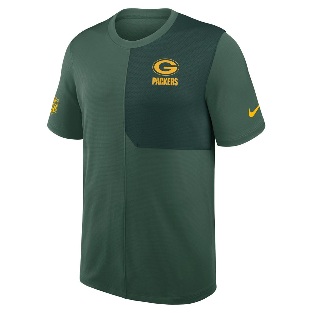 Green Bay Packers Sideline UV Dri-Fit Coach Shirt Green - Nike