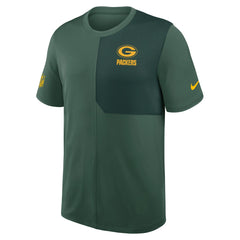 Green Bay Packers Sideline UV Dri-Fit Coach Shirt Green - Nike