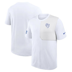 Los Angeles Rams Sideline UV Dri-Fit Coach Shirt White - Nike