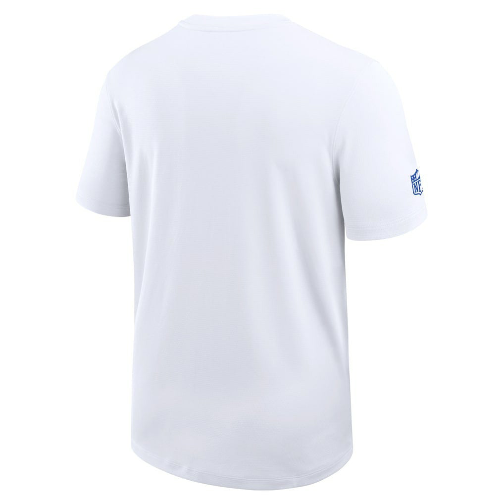 Los Angeles Rams Sideline UV Dri-Fit Coach Shirt White - Nike