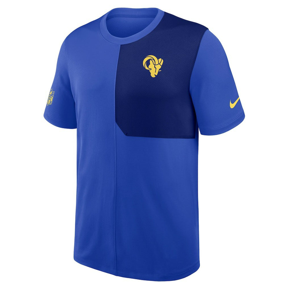 Los Angeles Rams Sideline UV Dri-Fit Coach Shirt Royal - Nike