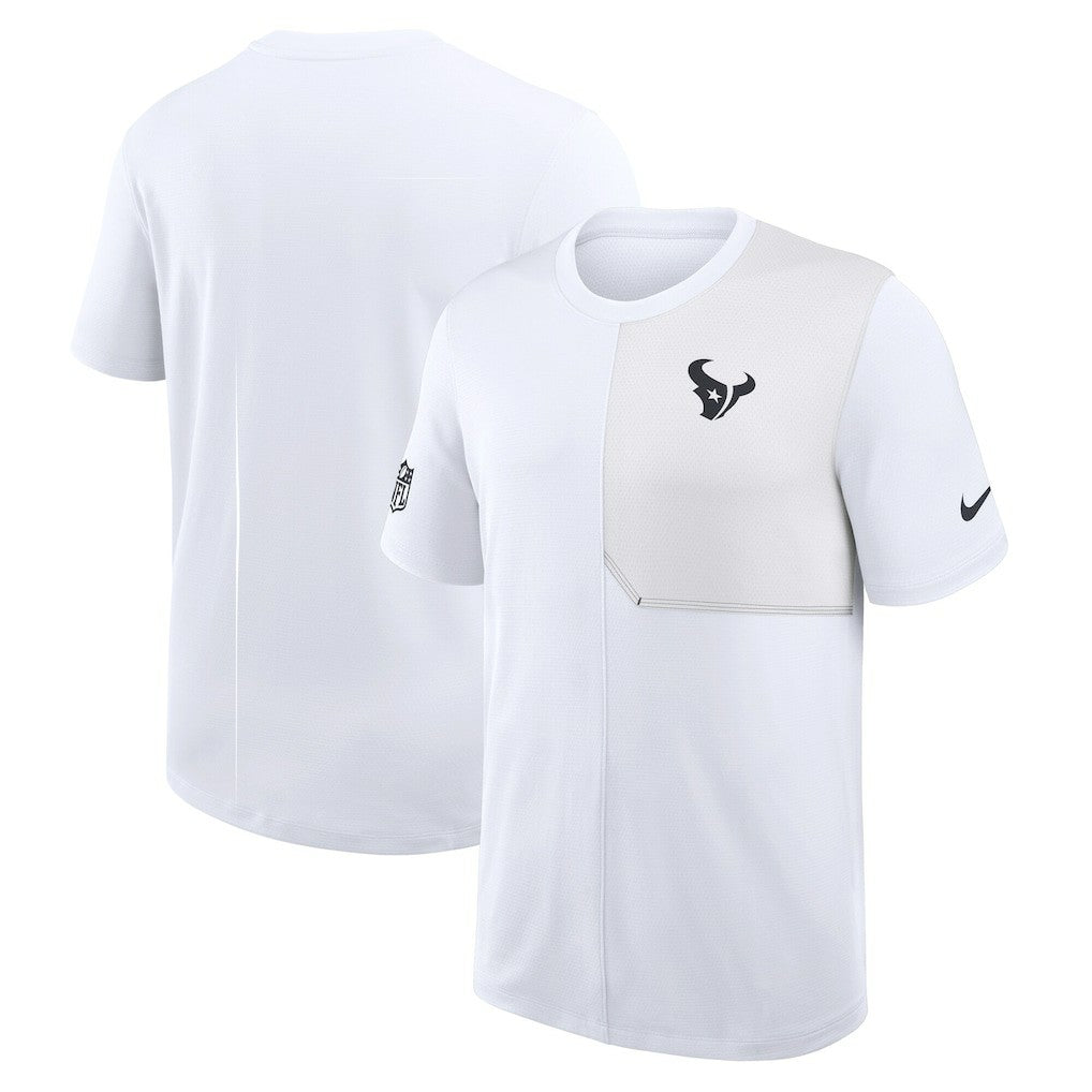Houston Texans Sideline UV Dri-Fit Coach Shirt White - Nike