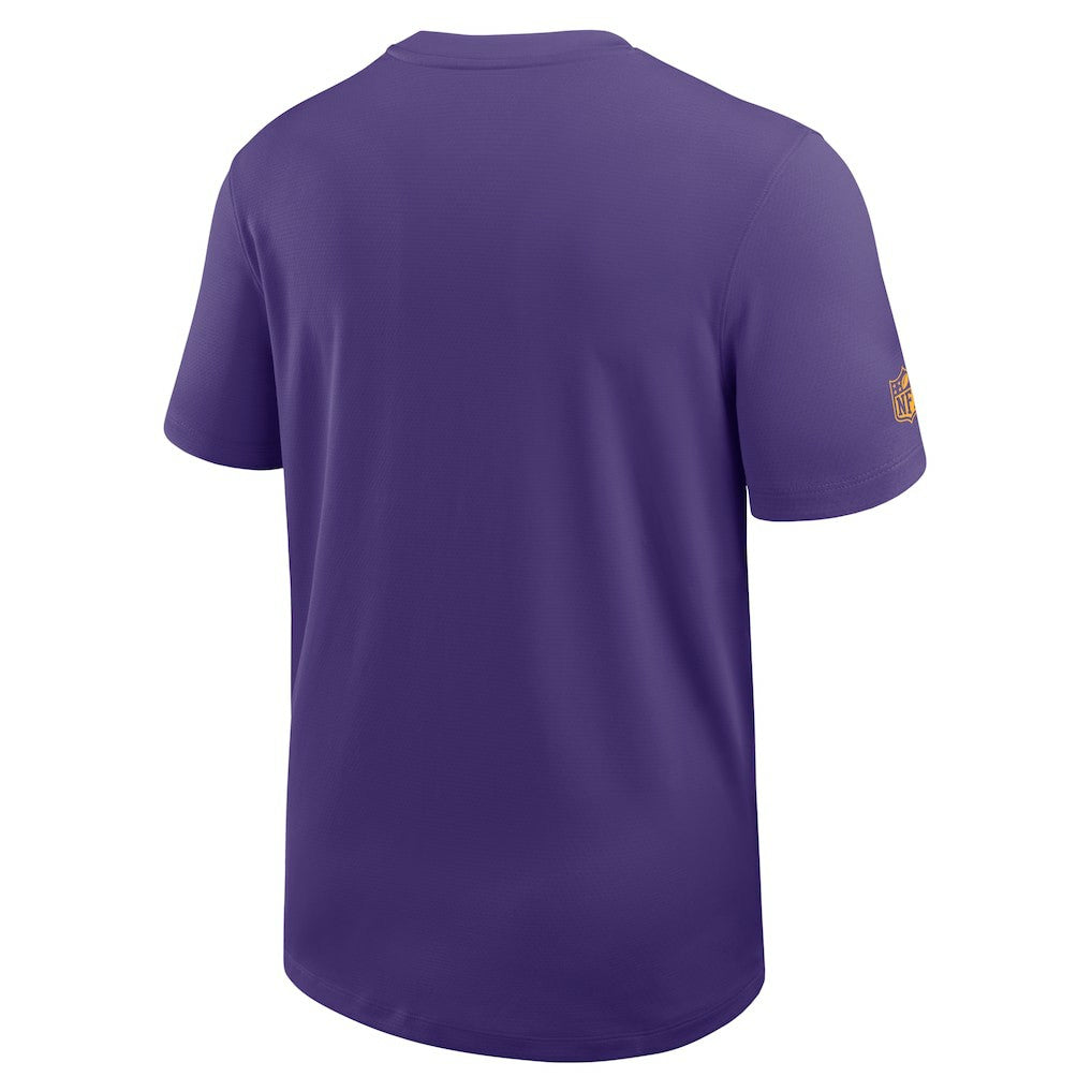 Minnesota Vikings Sideline UV Dri-Fit Coach Shirt Purple - Nike