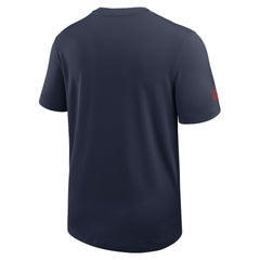 New England Patriots Sideline UV Dri-Fit Coach Shirt Navy - Nike