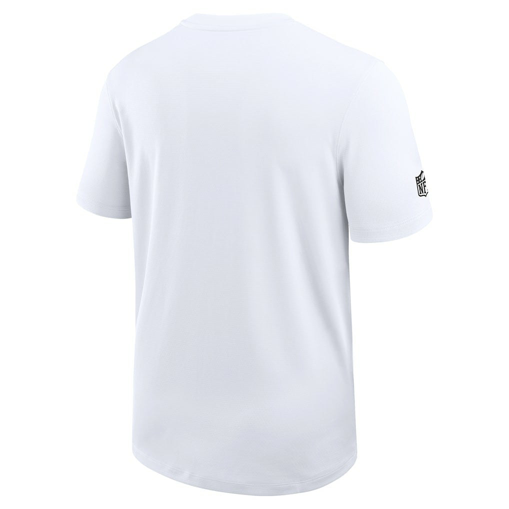 New Orleans Saints Sideline UV Dri-Fit Coach Shirt White - Nike