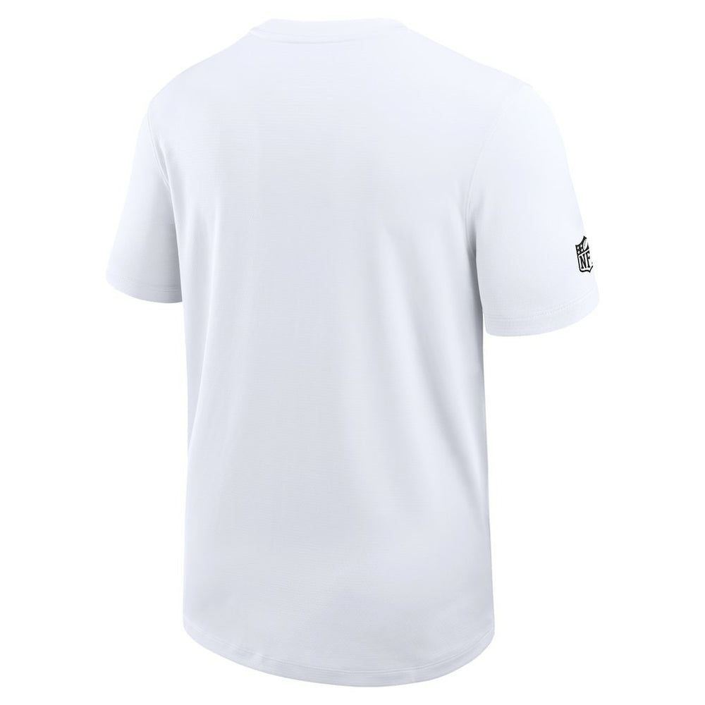 New Orleans Saints Sideline UV Dri-Fit Coach Shirt White - Nike