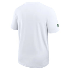 New York Jets Sideline UV Dri-Fit Coach Shirt White - Nike