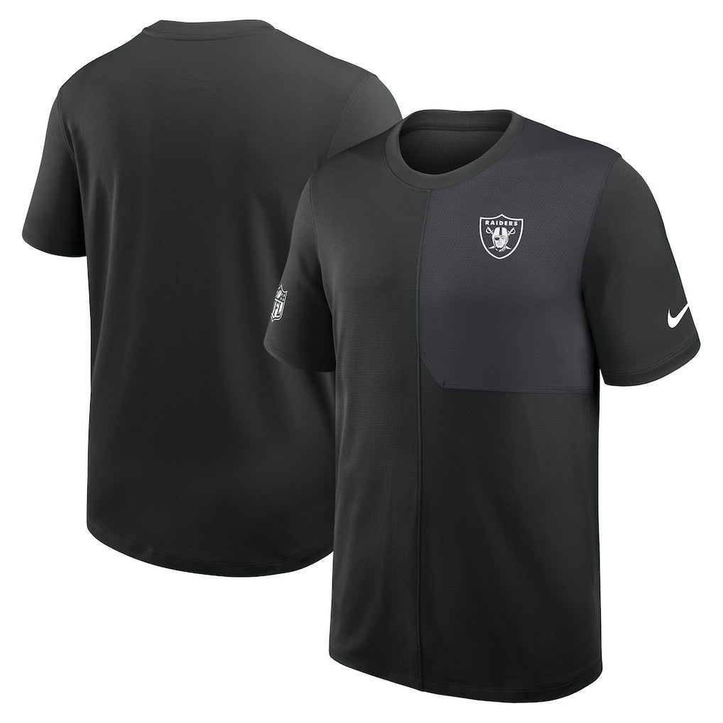 Las Vegas Raiders Sideline UV Dri-Fit Coach Shirt Black - Nike