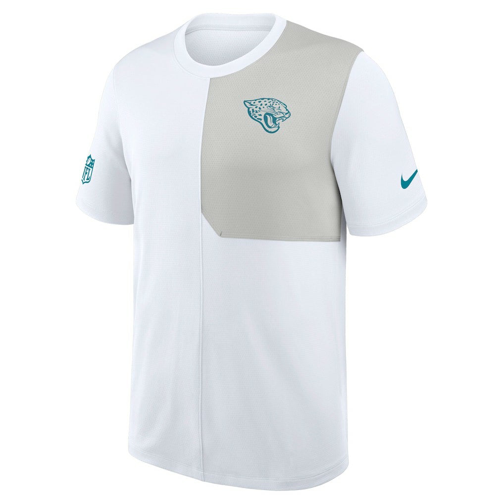Jacksonville Jaguars Sideline UV Dri-Fit Coach Shirt White - Nike
