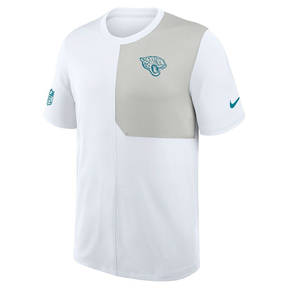 Jacksonville Jaguars Sideline UV Dri-Fit Coach Shirt White - Nike