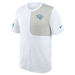 Jacksonville Jaguars Sideline UV Dri-Fit Coach Shirt White - Nike