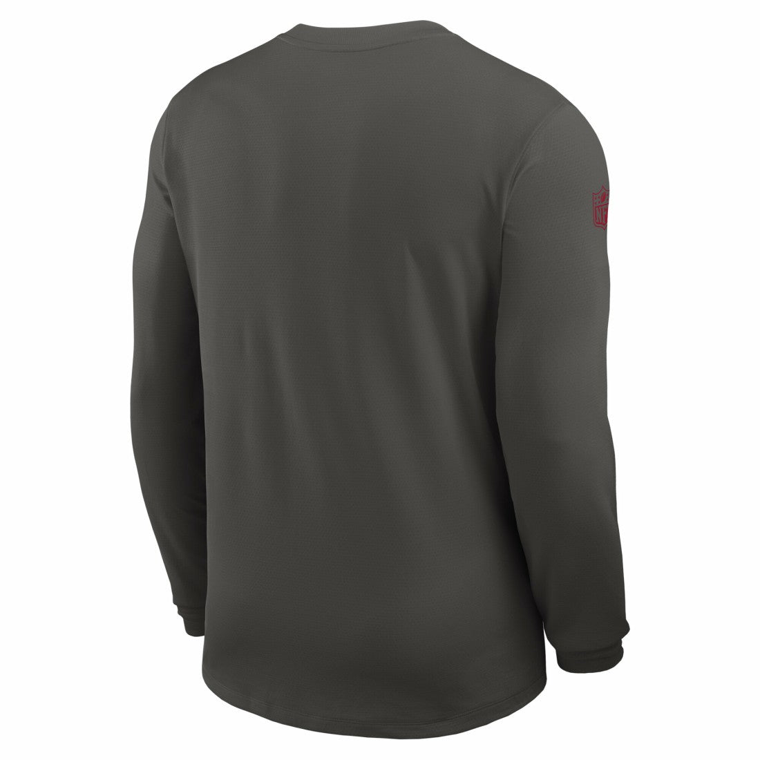 Tampa Bay Buccaneers Sideline Coach UV Dri-FIT Long Sleeve Shirt Pewter - Nike