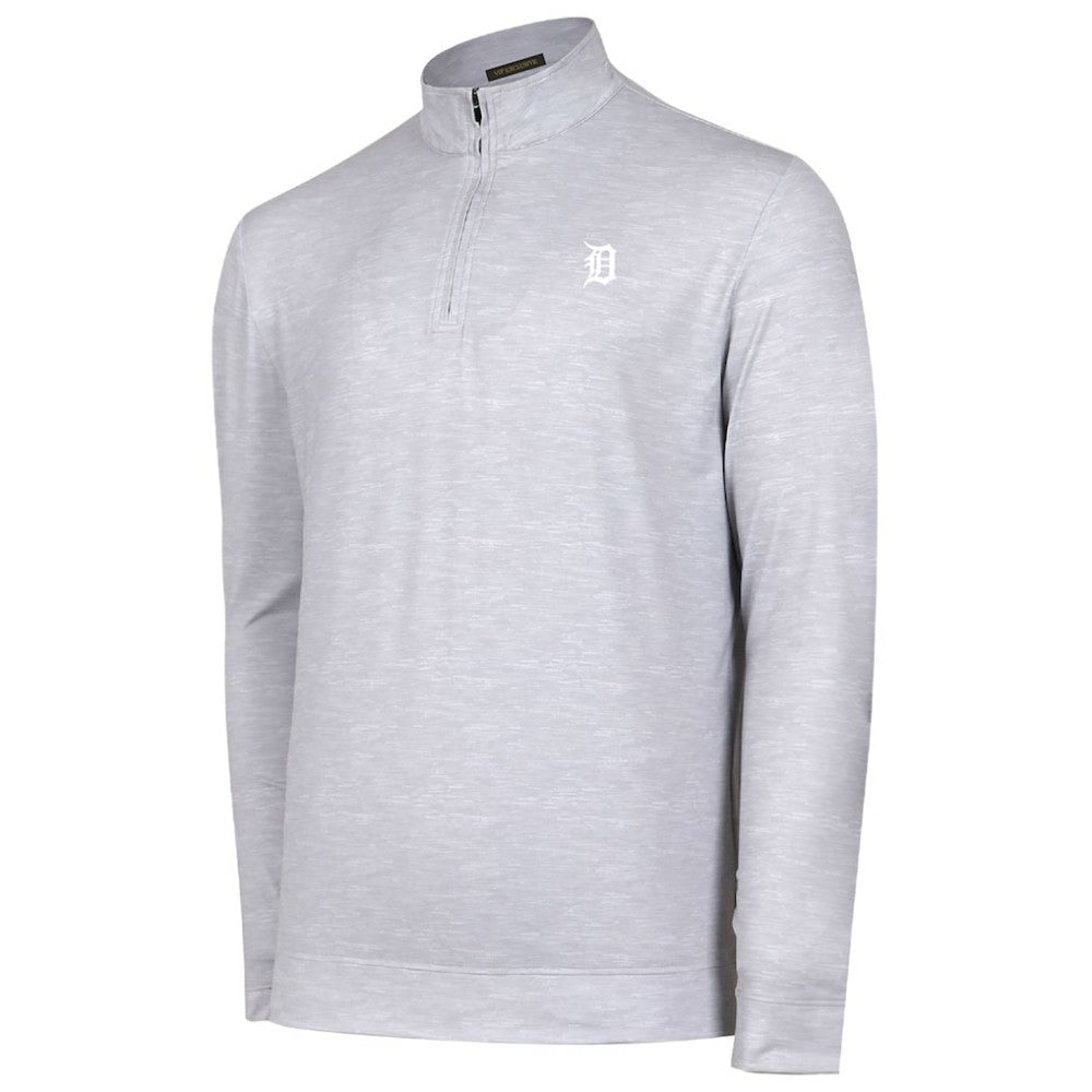 Detroit Tigers Sublime Tri-Blend Quarter-Zip Jacket On Sale