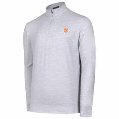 New York Mets Sublime Tri-Blend Quarter-Zip Jacket Lifestyle
