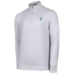 Seattle Mariners Sublime Tri-Blend Quarter-Zip Jacket discount