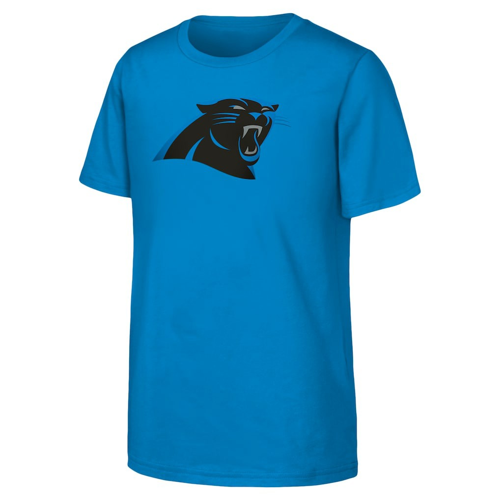 Carolina Panthers Outerstuff Youth Primary Logo T-Shirt Blue - NFL