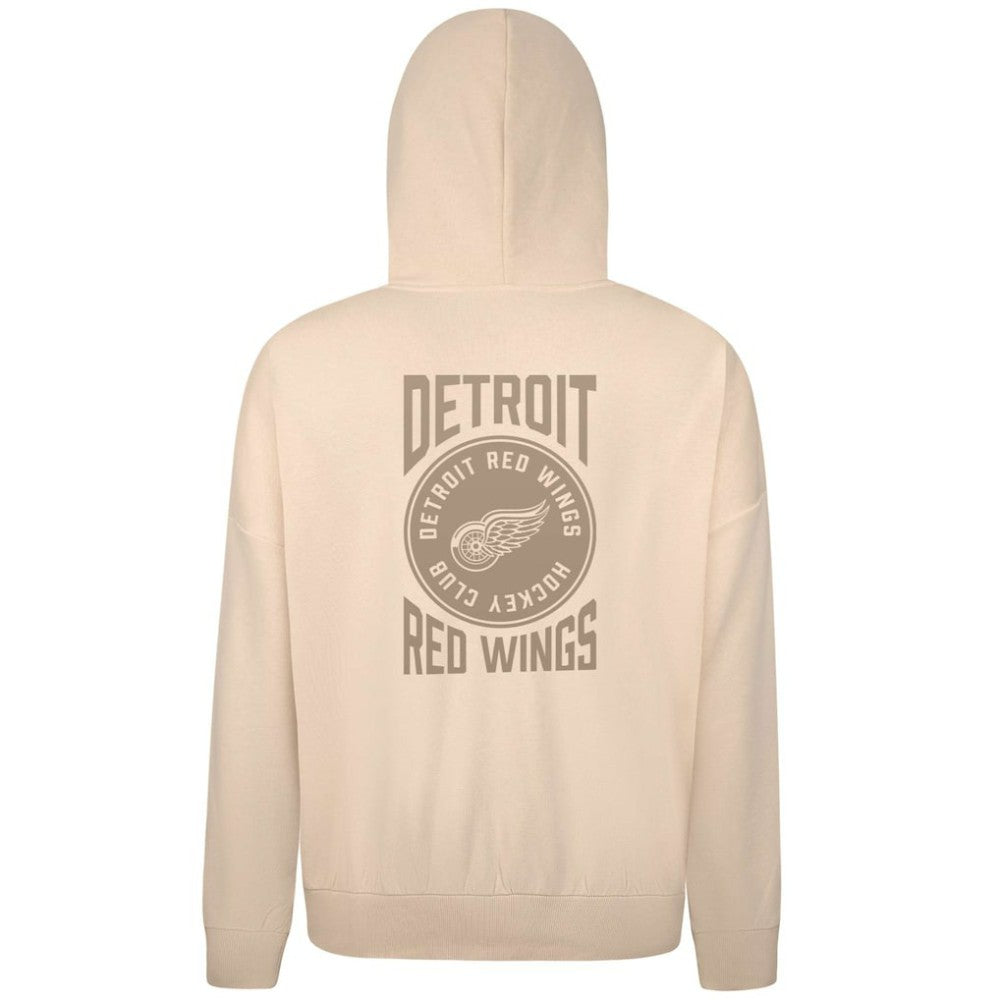Detroit Red Wings - Levelwear Contact Stamp Pullover Hoodie Cream