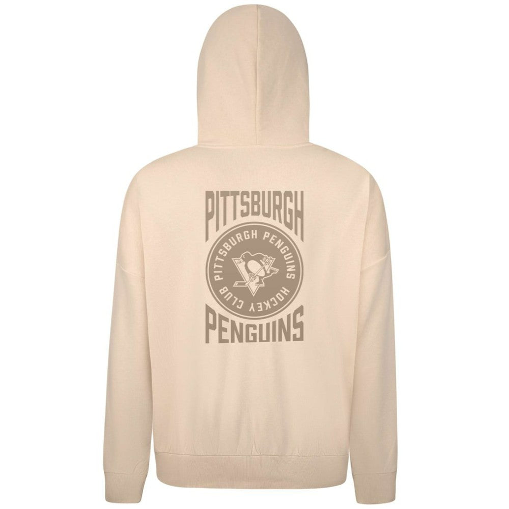 Pittsburgh Penguins Levelwear Contact Stamp Pullover Hoodie Cream