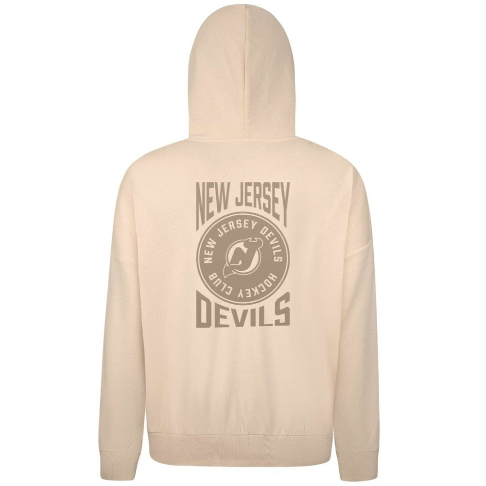 New Jersey Devils - Levelwear Contact Stamp Pullover Hoodie Cream