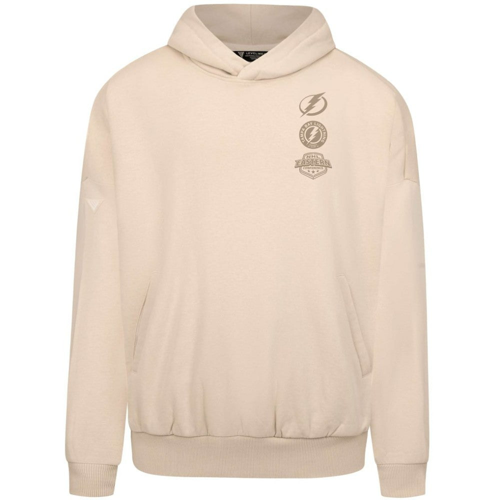 Tampa Bay Lightning - Levelwear Contact Stamp Pullover Hoodie Cream