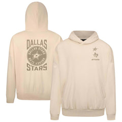 Dallas Stars - Levelwear Contact Stamp Pullover Hoodie Cream