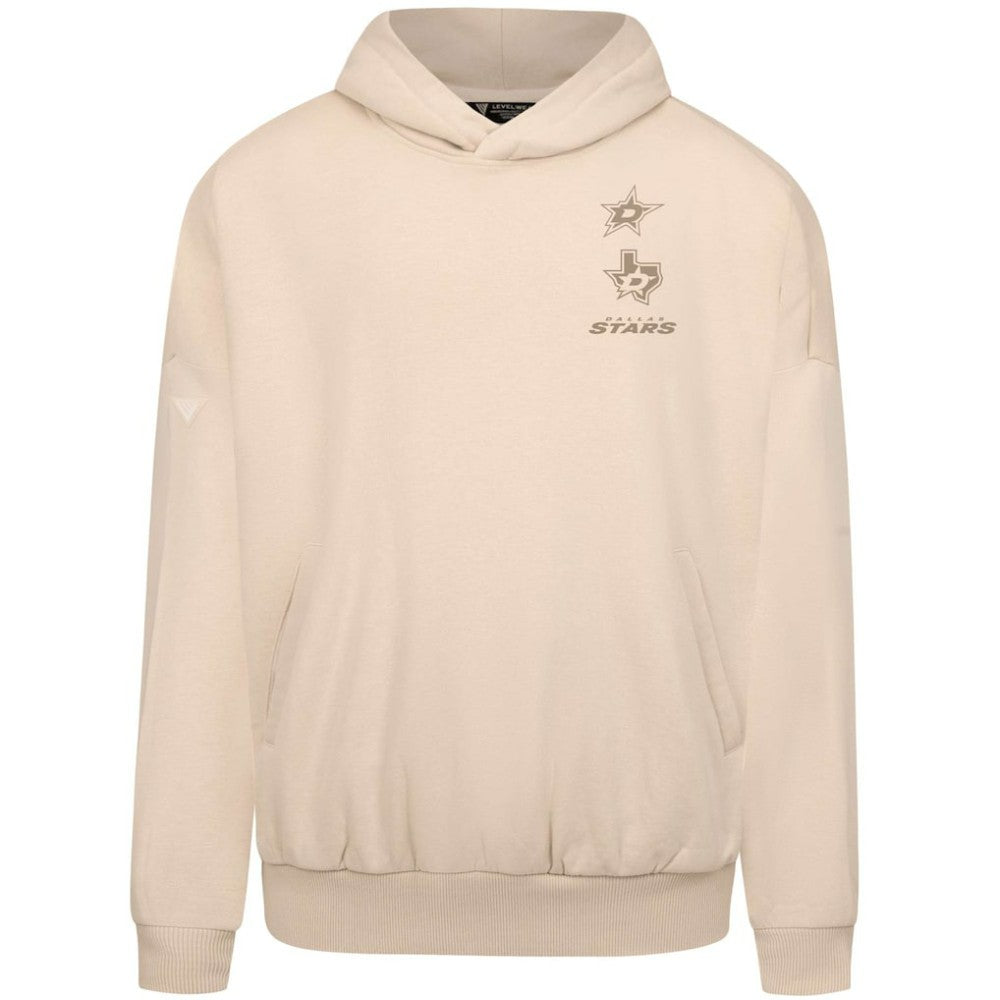 Dallas Stars - Levelwear Contact Stamp Pullover Hoodie Cream