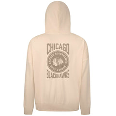 Chicago Blackhawks Levelwear Contact Stamp Pullover Hoodie Cream