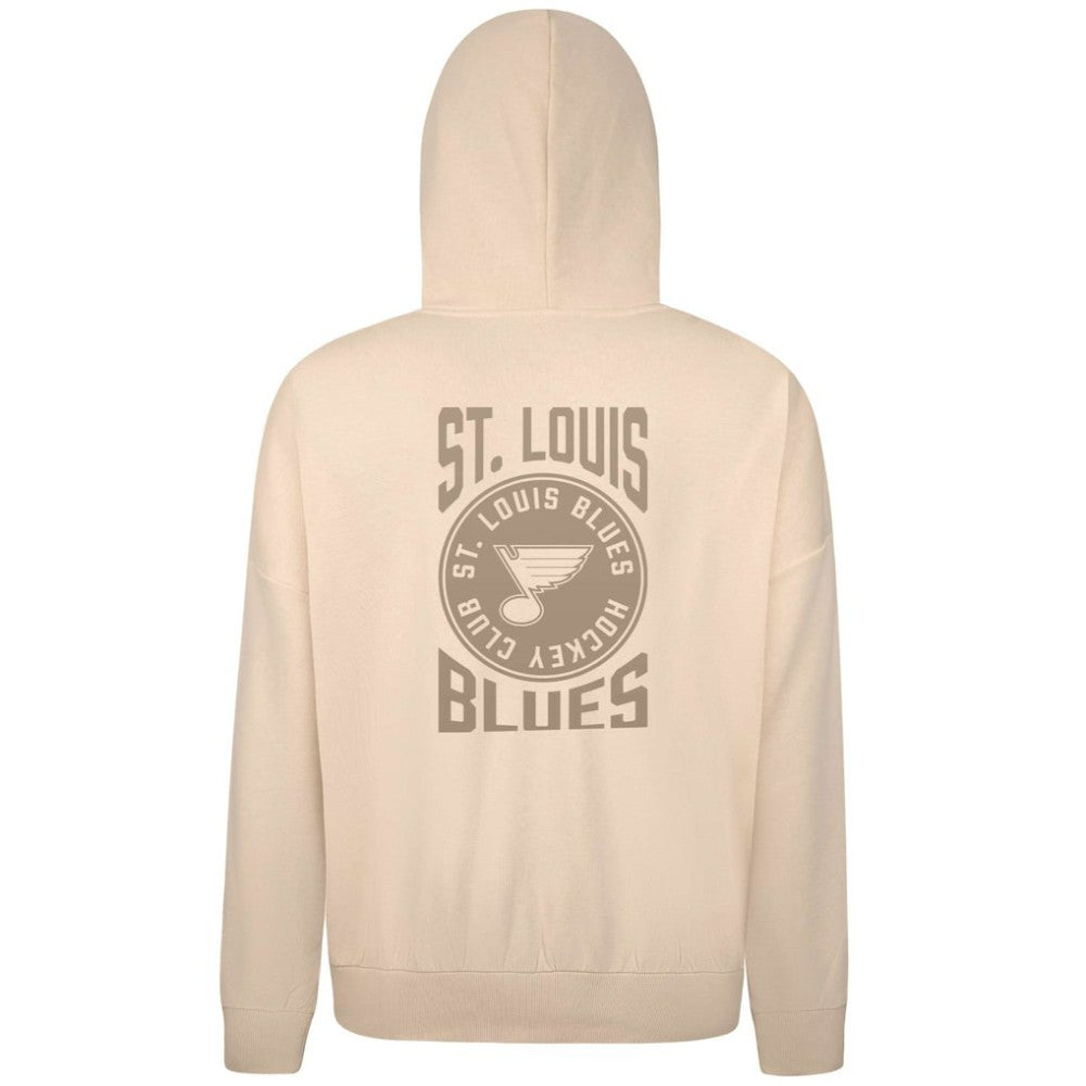 St. Louis Blues - Levelwear Contact Stamp Pullover Hoodie Cream