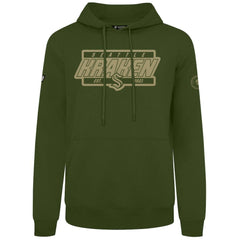 Seattle Kraken Levelwear Podium Pullover Hoodie Olive