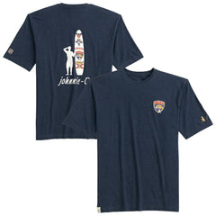 Florida Panthers - johnnie-O Heathered Spencer T-Shirt Navy