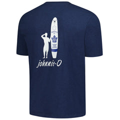 Toronto Maple Leafs - johnnie-O Heathered Spencer T-Shirt Navy
