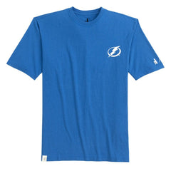 Tampa Bay Lightning - johnnie-O Heathered Spencer T-Shirt Blue