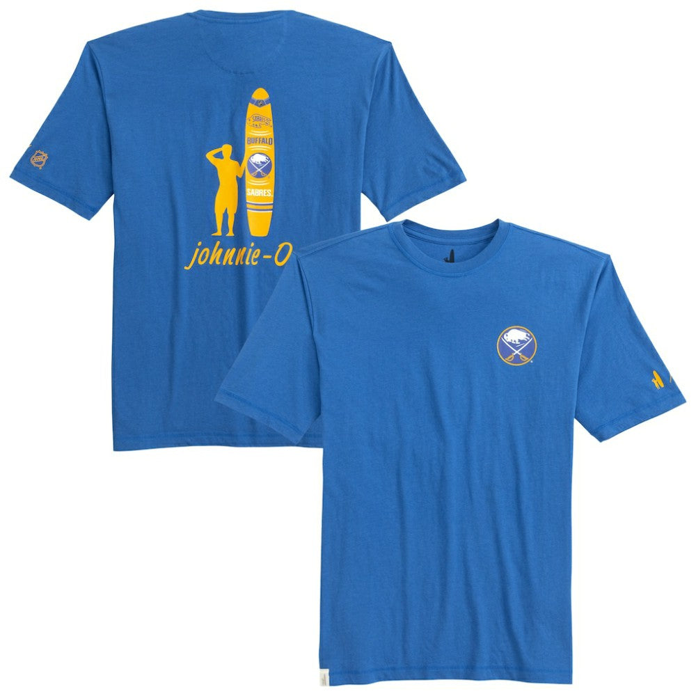 Buffalo Sabres - johnnie-O Heathered Spencer T-Shirt Royal